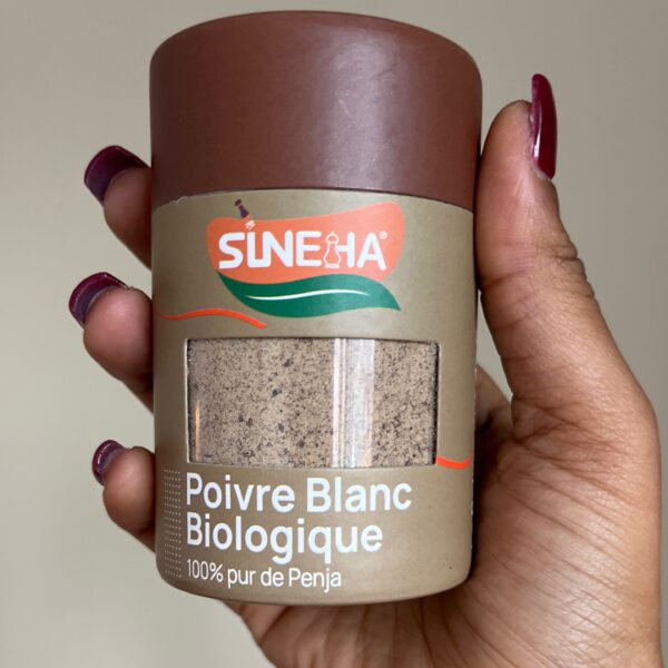 Variation #713 of Poivre blanc de Penja Moulu