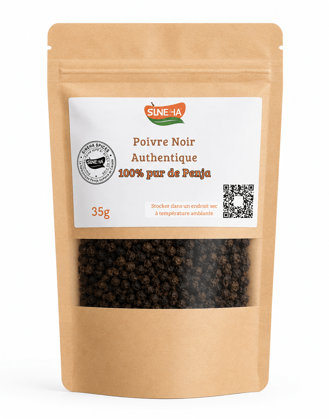 Poivre noir de Penja en grains